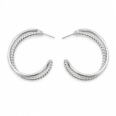 Celeste Double Hoop Earrings