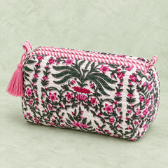 Pink Vine Floral 3 Layered Pouches