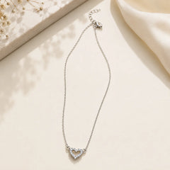 Twinkle Heart Pendant Necklace
