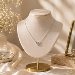 Twinkle Heart Pendant Necklace