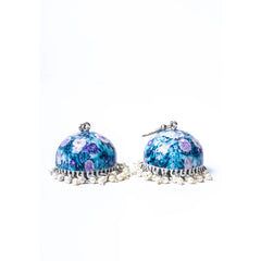 Colourful Meenakari Bell Jhumka