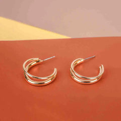 Classic Layered Hoop Earrings