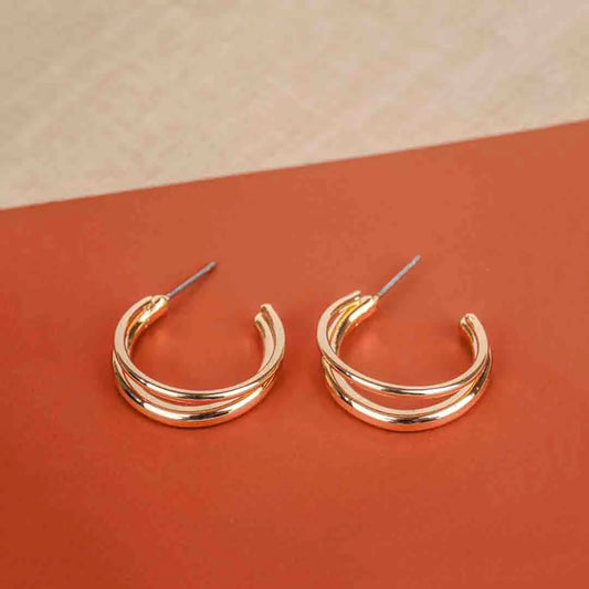 Classic Layered Hoop Earrings