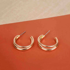 Classic Layered Hoop Earrings