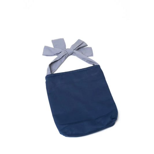 Navy Blue Knot Tote Bag