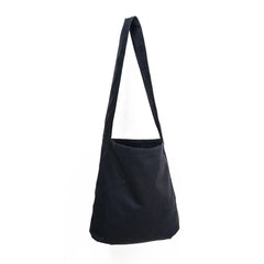 Black Hobo Tote Bag