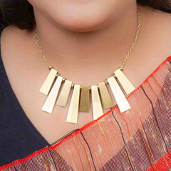 Brass Statement Necklace
