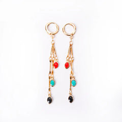 Radient Multicolour Enamel Jewellery Set