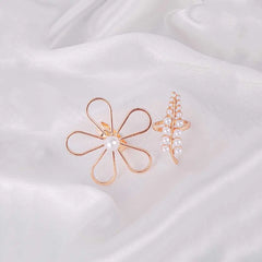 Pack of 2 Floral Vine Statement Rings Combo