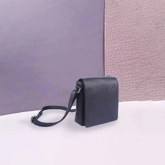Black Notebook Sling Bag