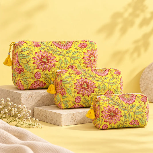 Flower Garden Pouch Set