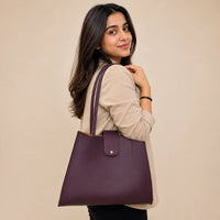 Plum Blush Tote Bag