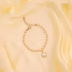 Elegant Beaded Pearl Bracelet - Image 2