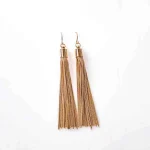 Cascading Tassel  Earrings - Image 3