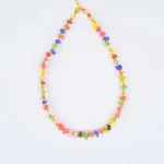 Multicolour Chip Stone Necklace - Image 3