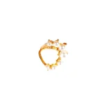 Elegant Golden Pearl Ring - Image 4