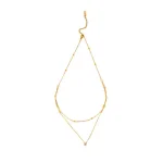 Dainty Beaded Layered Necklace - Image 3
