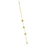 Golden Hearts Chain Bracelet - Image 4