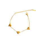 Golden Hearts Chain Bracelet - Image 3