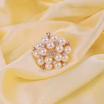 Pearl Cluster Cocktail Ring - Image 2