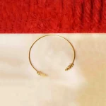 Brass Olive Leaf Hasli