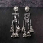 Quad Flower Dangle Earrings