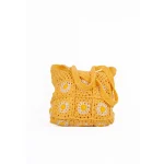 Crochet Light Floral Shoulder Bag - Image 5