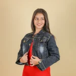 Black Crop Denim Jacket