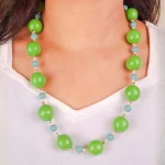 Chunky Beaded Statement Necklace